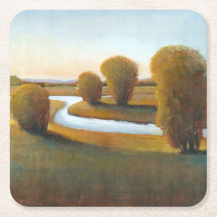 Afternoon Light V Square Paper Coaster