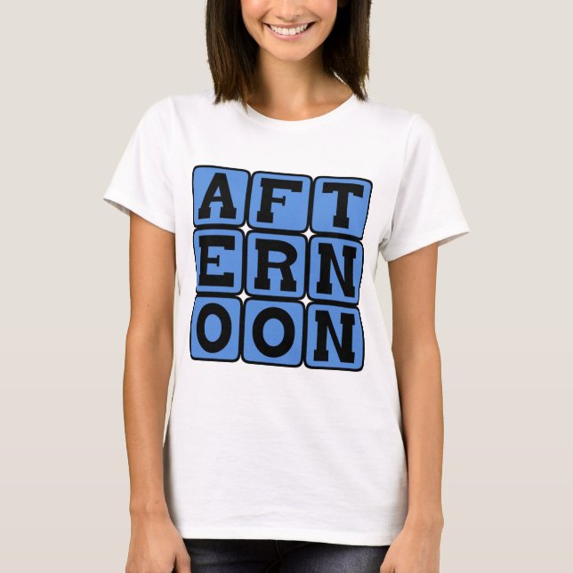 Afternoon, Lunchtime T-Shirt (Front)