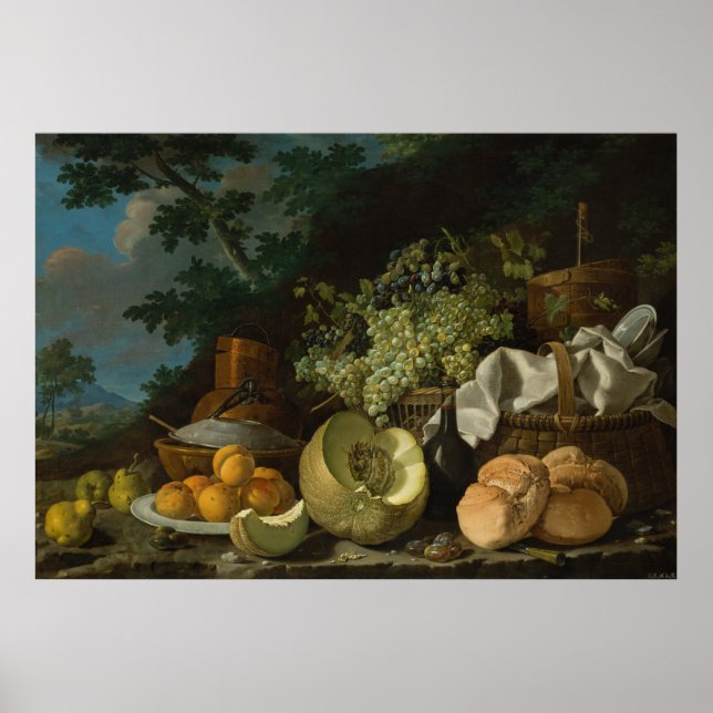 Afternoon Meal Poster (Front)