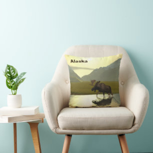Afternoon Moose Cushion