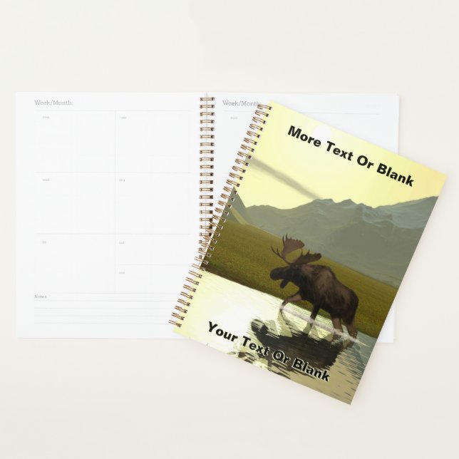 Afternoon Moose Planner (Display)