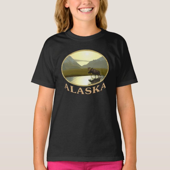Afternoon Moose T-Shirt (Front)