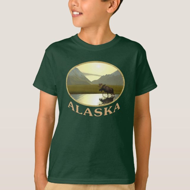 Afternoon Moose T-Shirt (Front)