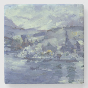 Afternoon on Lake Lucerne, 1924 Stone Coaster
