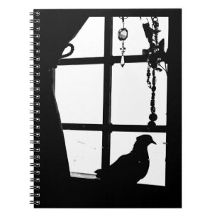 Afternoon Pigeon Spiral Notebook