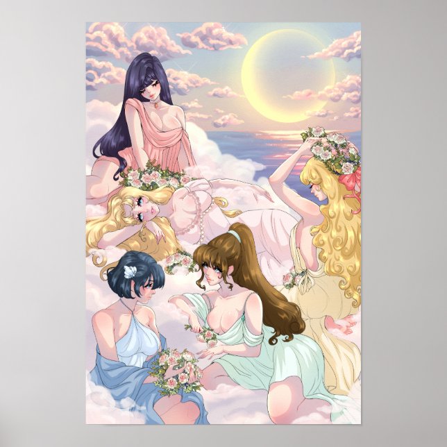 Afternoon: Sailor Moon Inspired - Matte Poster (Front)