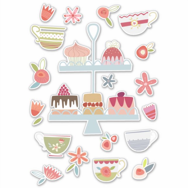 Afternoon Tea and Cakes (Front)