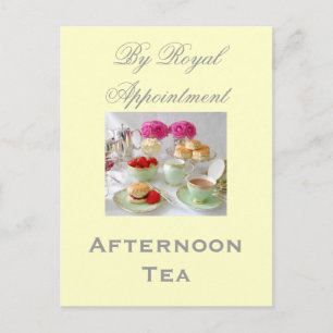 Afternoon Tea 'By Royal Appointment' Postcard