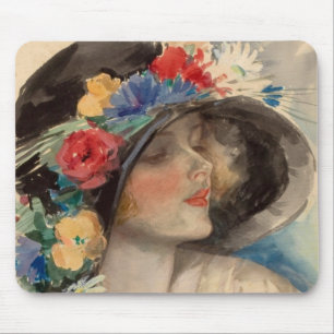Afternoon Tea - Harrison Fisher Mouse Pad