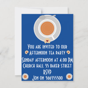 Afternoon Tea Invitation