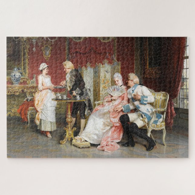 Afternoon Tea Jigsaw Puzzle (Horizontal)