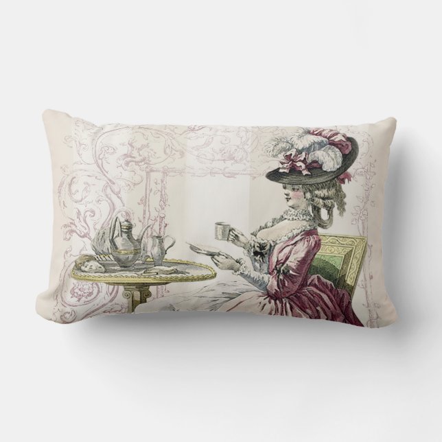 Afternoon tea! lumbar cushion (Front)