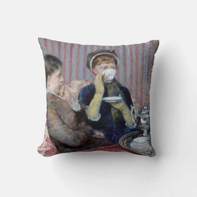 Afternoon Tea, Mary Cassatt Cushion (Front)