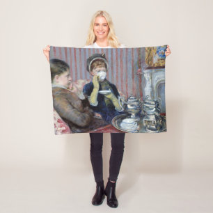 Afternoon Tea, Mary Cassatt Fleece Blanket