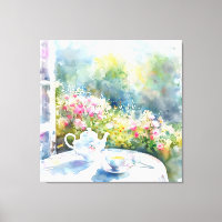 Afternoon tea on a summers day