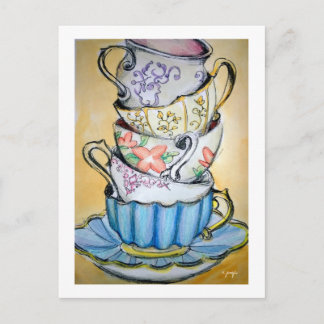 Afternoon Tea Postcard