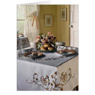 Afternoon tea setting