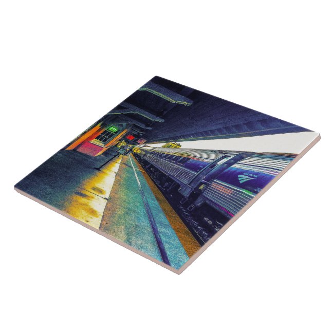 Afternoon Train Tile (Side)