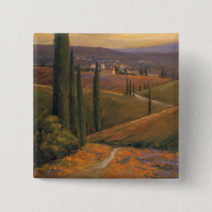 Afternoon Walk I 15 Cm Square Badge