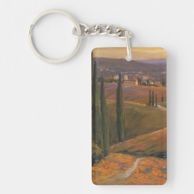 Afternoon Walk I Key Ring (Front)