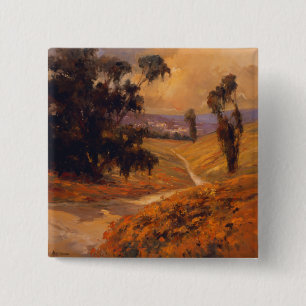 Afternoon Walk II 15 Cm Square Badge