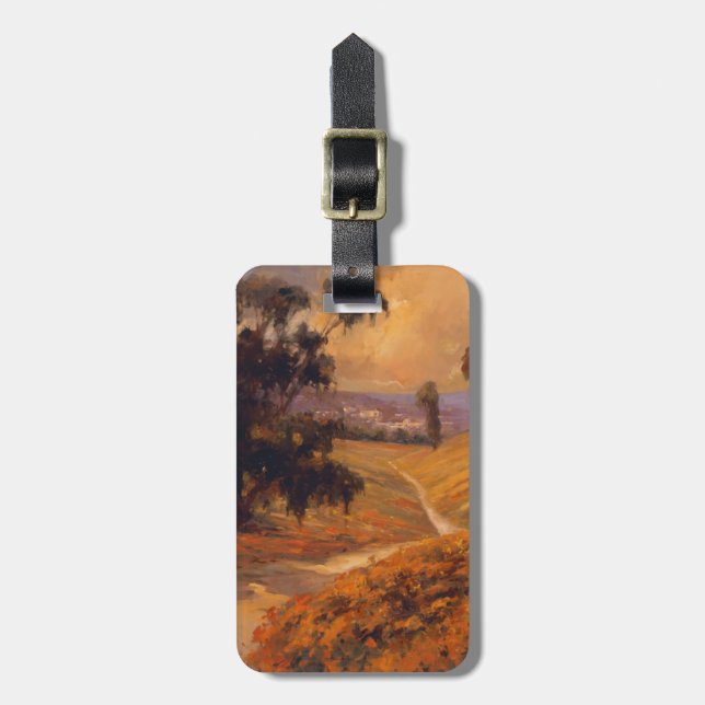 Afternoon Walk II Luggage Tag (Front Vertical)