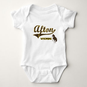 Afton Wyoming City Classic Baby Bodysuit
