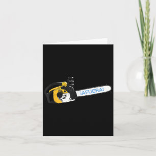 Afuera Chainsaw - Argentina Milei  Card