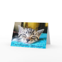 Ag Smaoineamh Ort  Thinking of you Folded card