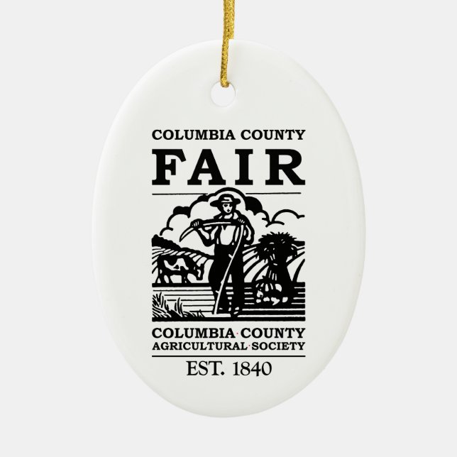 Ag Society Christmas Ornament (Front)