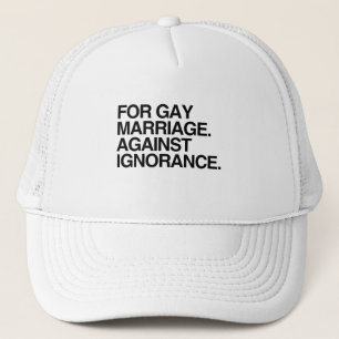 AGAINST IGNORANCE TRUCKER HAT
