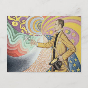 Against the Enamel of a Background Rhythmic Postcard