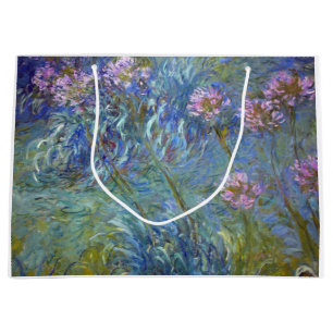 Agapanthus, Monet Large Gift Bag