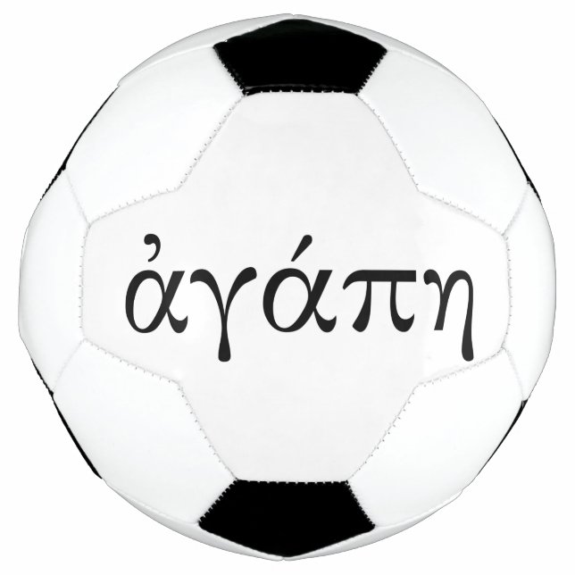 Agape Soccer Ball (Front)