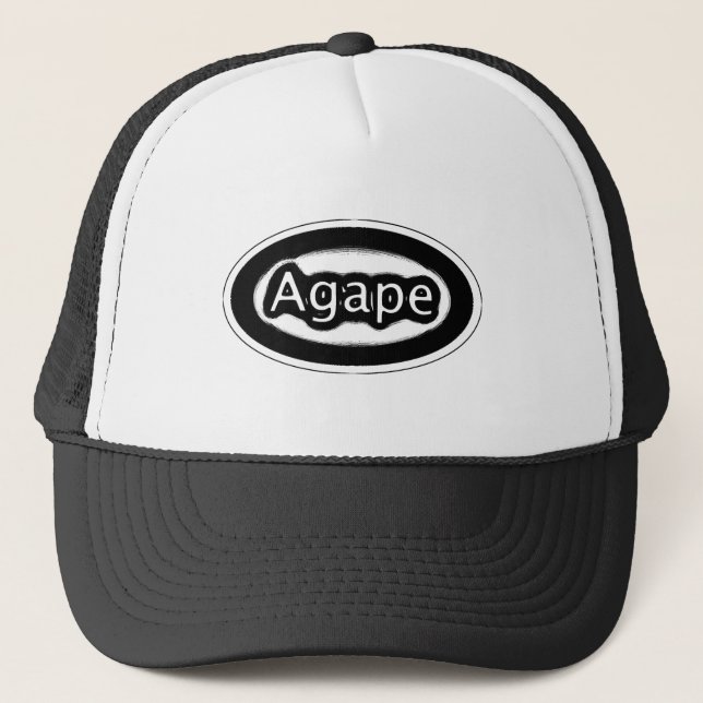 agape trucker hat (Front)