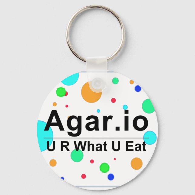 Agar.io Key Ring (Front)