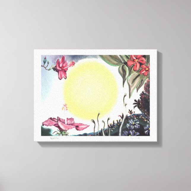 Agartha Canvas Print (Front)