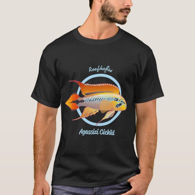 Agassizi Cichlid T-Shirt (Front)