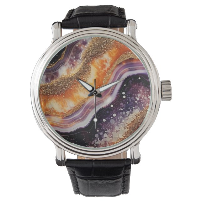 Agate Art Watch (Front)