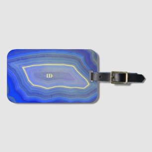 Agate Blue Luggage Tag