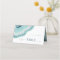 Agate Geode Glitter Wedding Table Teal ID647