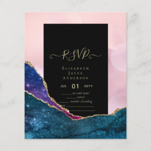 AGATE GLITTER RSVP Budget Flyer