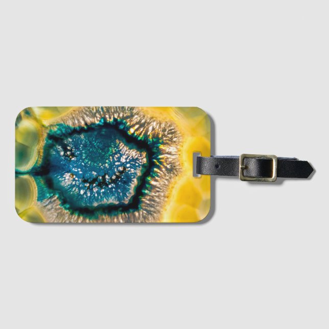 Agate Luggage Tag (Front Horizontal)