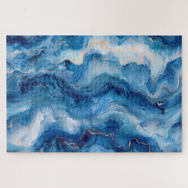 Agate Marble Puzzle (Horizontal)