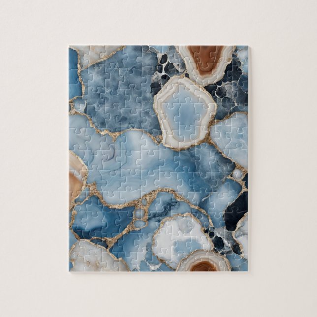 Agate Marble Puzzle (Vertical)