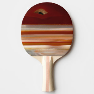 Agate Mineral Rock Nature Photo 2-Sided Print Ping Pong Paddle