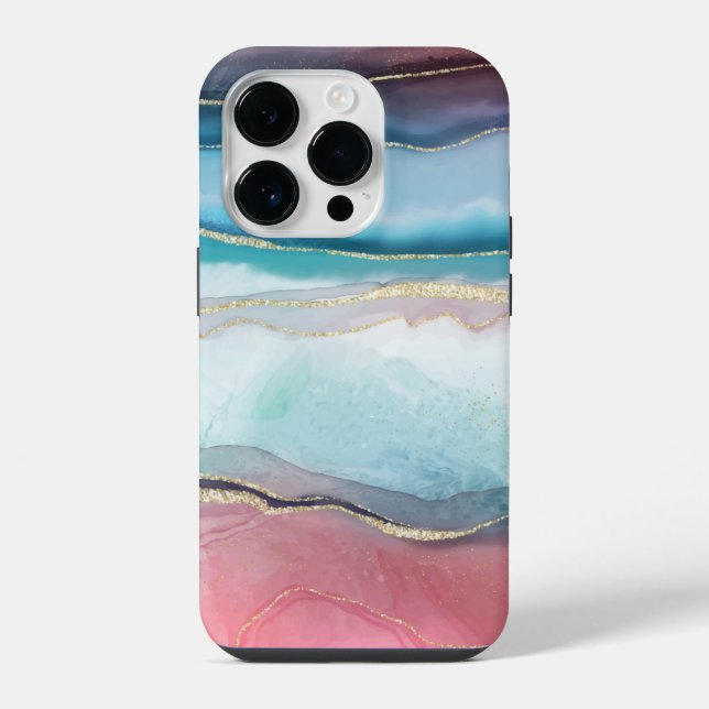 Agate Pattern Case-Mate iPhone Case (Back)