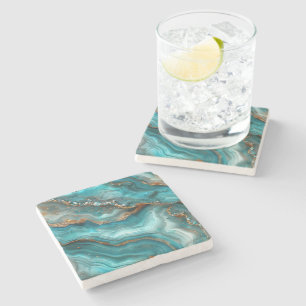 Agate Print Stone Coaster