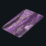 Agate Purple Violet Gold Glitter Geode Your Name iPad Mini Cover<br><div class="desc">iPad Cases with Agate Purple Violet Gold Glitter Geode Custom Name Sparkle Marble Personalised Birthday - Anniversary or Wedding Gift / Suppliest - Add Your Name - Text or Remove - Make Your Special iPad Covers Gift - Resize and move or remove and add text / elements with customisation tool....</div>