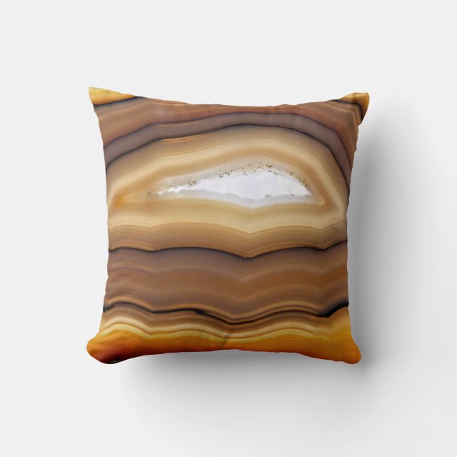 AGATE QUARTZ CUSHION (Front)